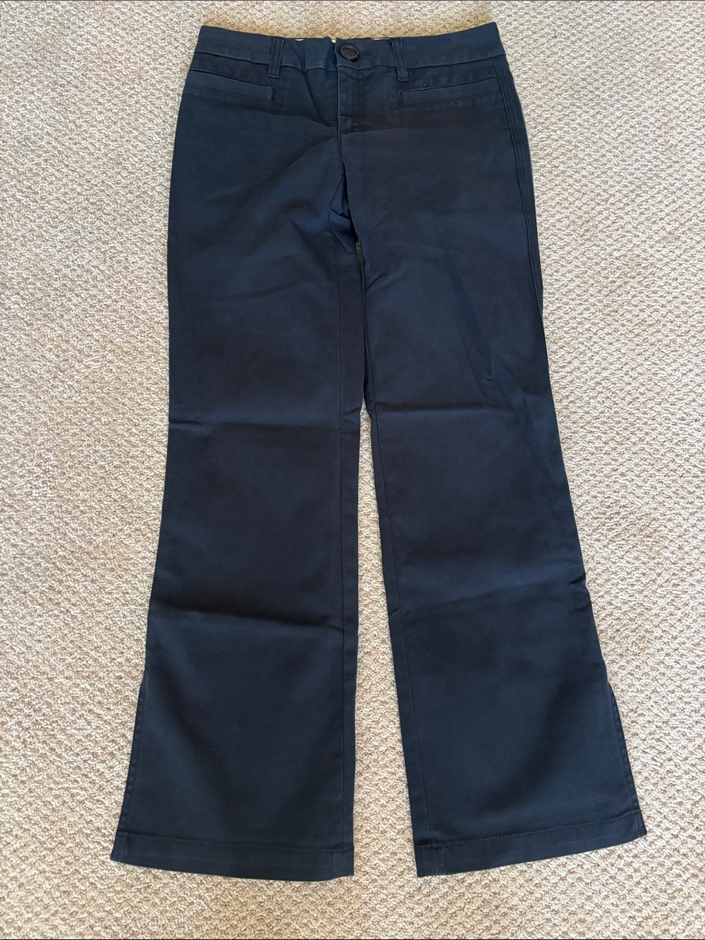 EUC Banana Republic Martin Fit Black Wide-Leg Pants